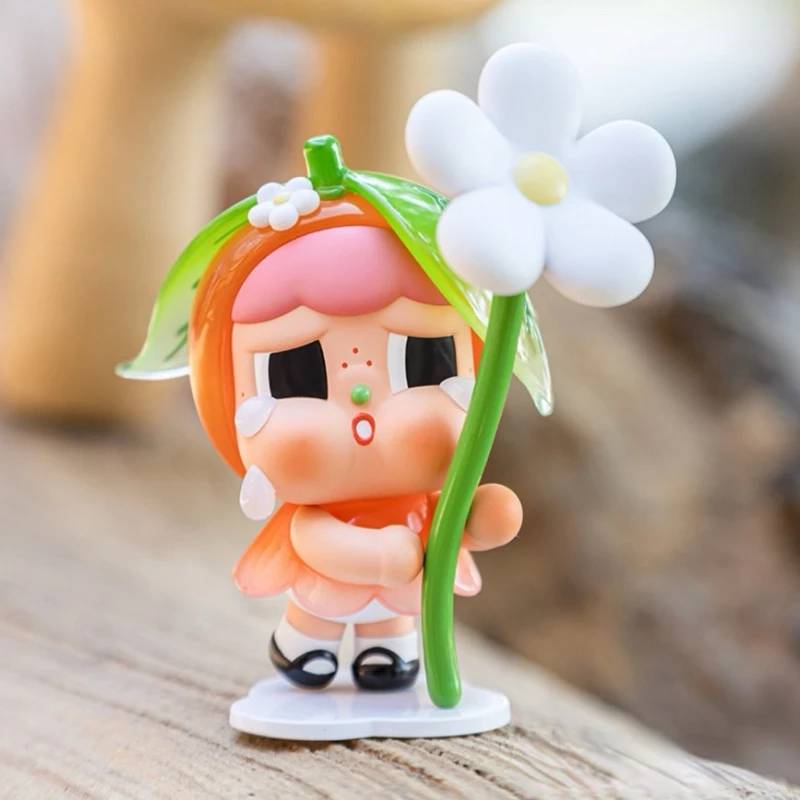 

Original Crybaby Daisy Sweet and Sour Figure Cute Cry Baby Land Exclusive Toy Flower Hat Home Decoration Hug Gift for Her