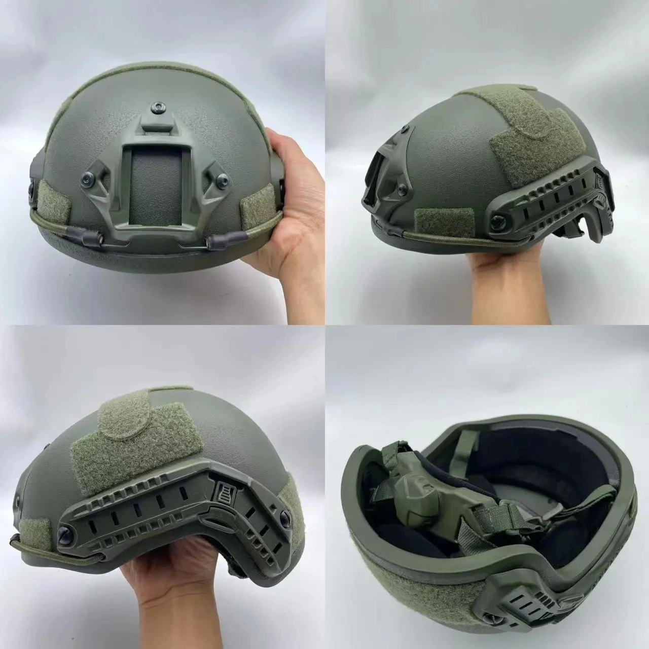 Tactical high ballistic cutting helmet, bulletproof armor, safety, NIJ IIIA fast black, military green, ballistic helmet