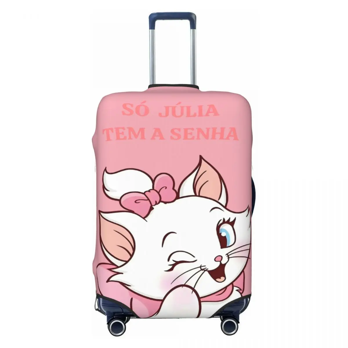 

Custom Cute Marie Cat Luggage Cover Cute Kitten Film Suitcase Protector Covers Suit For 18-32 inch