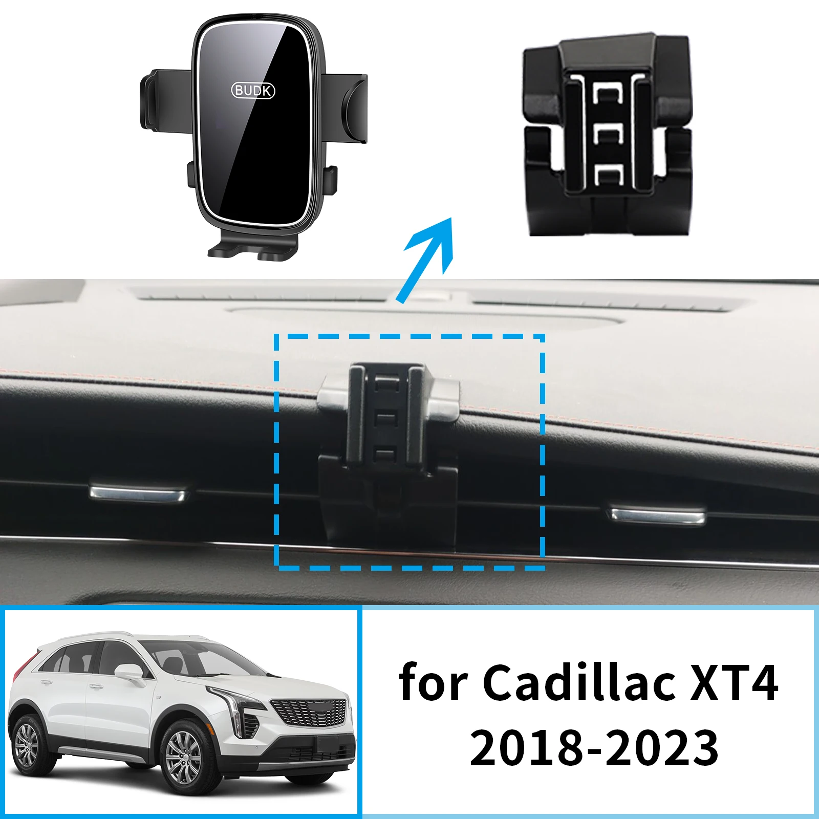 

Car Mobile Phone Holder for Cadillac XT4 2018~2023 Navigation Stand Auto Accessories GPS Bracket