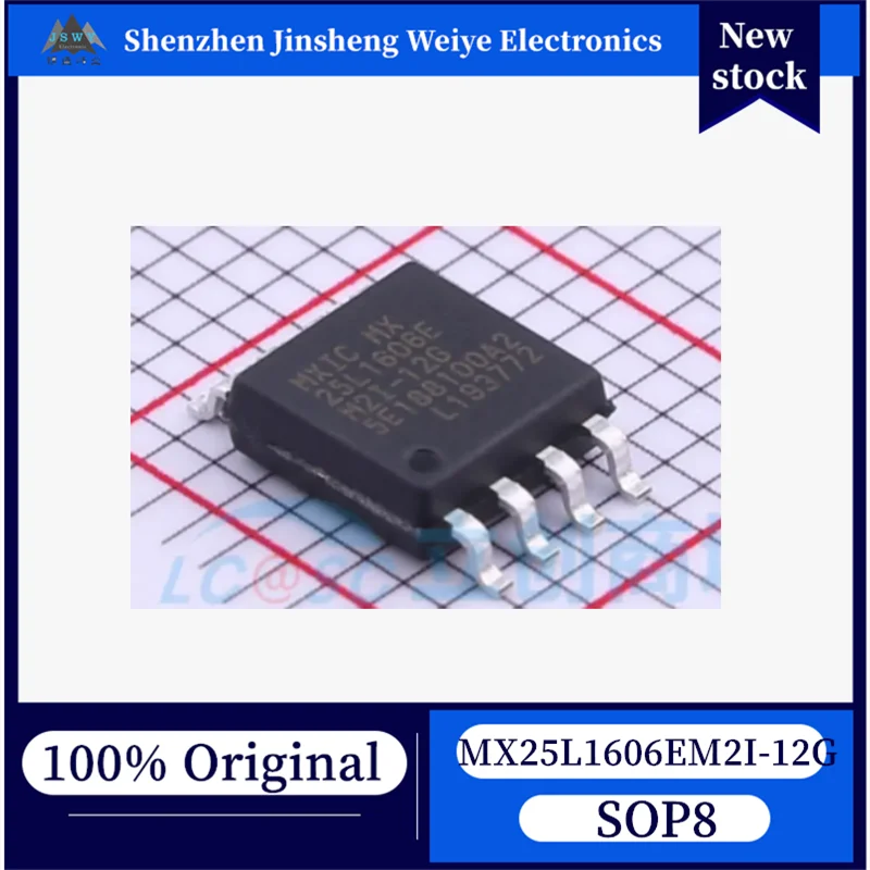 

(10/50 pieces) 100% New MX25L1606EM2I-12G MX25L1606 SOP-8 Serial Flash Memory Chip. Original stock available. Fast shipping.