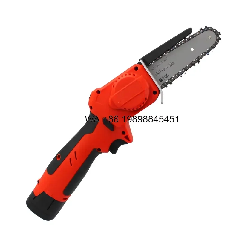 Wmwmnu for Cordless Mini Chainsaw Mill Portable Chain Saw Cutting 5inch Saw Chain Saw Wood Cutter