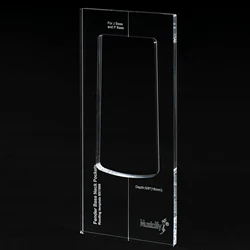 Musiclily Pro CNC Accurate Acrylic Bass Neck Routing Template