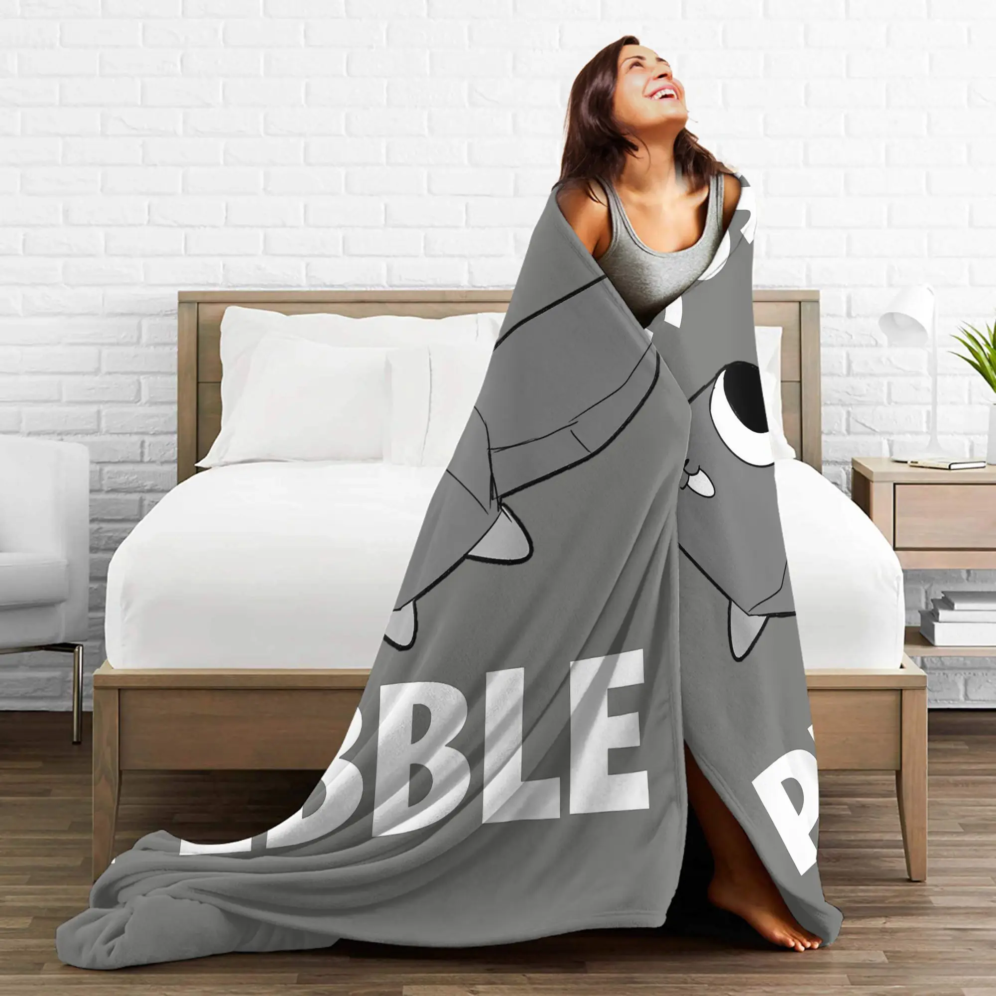 I'm Just a Pebble Dandy's World Blanket Flannel All Season Horror Game Multifunction Super Soft Throw Blanket for Bed