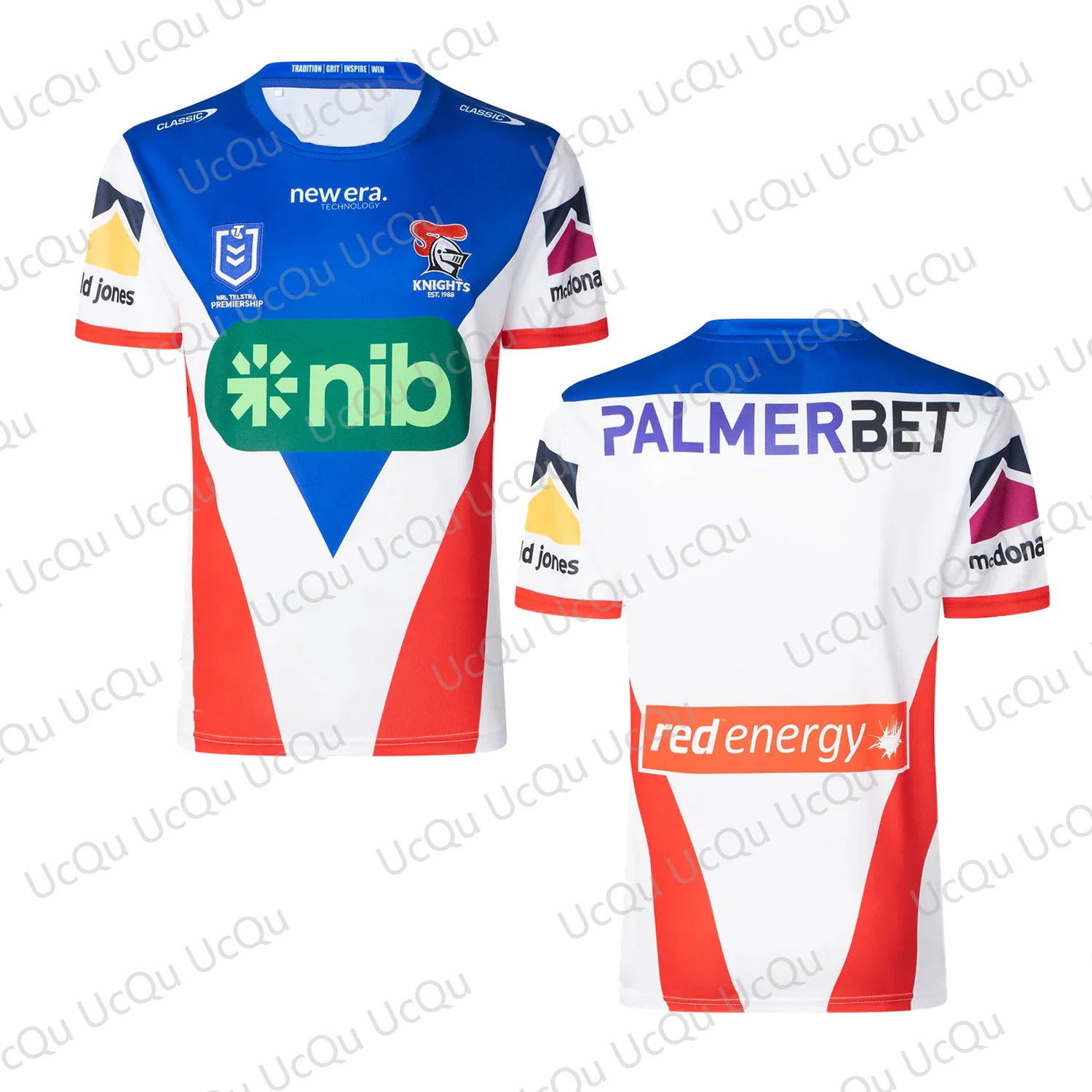 2025 New Arrival Summer Australian NRL Newcastle Knights Mens Home Jersey Training Jersey Kid Uniform for Adult&Kid Tops