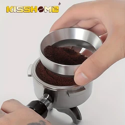 Coffee Dosing Ring Espresso Dosing Funnel 51mm 53mm 58mm Magnetic For Delonghi Breville E61 Portafilter Barista Tool Accessories