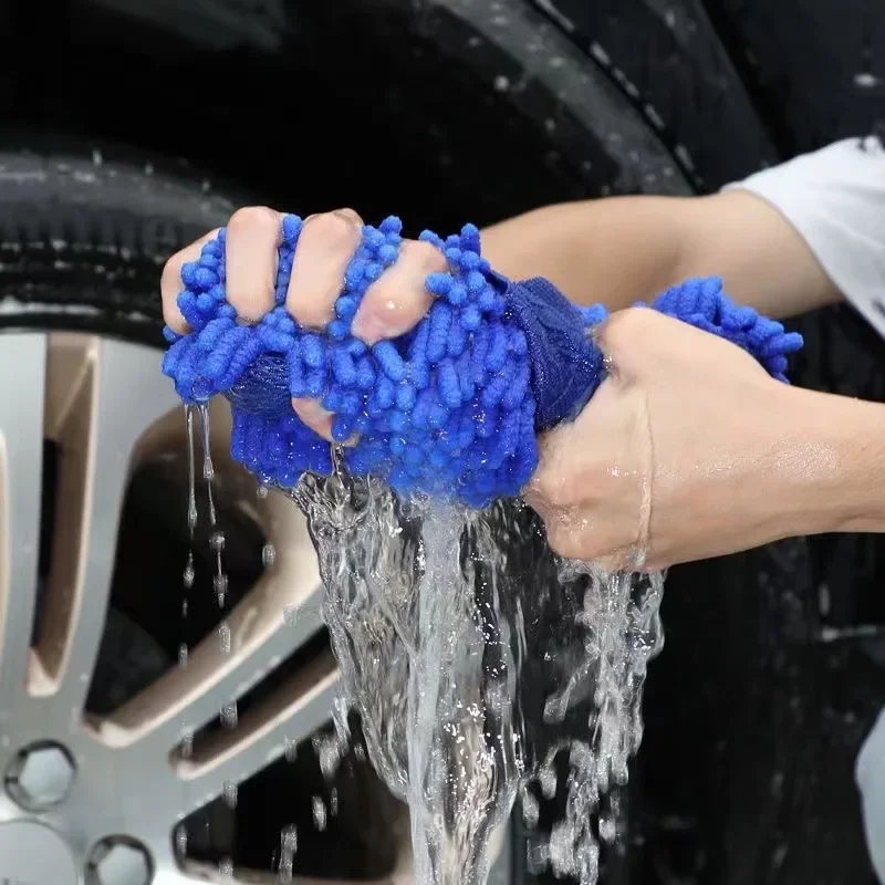 Hot Sale Car Wash Sponge Block Thickened Microfiber Soft Sponge Strong Water Absorption MultiPurpose Car Detailing Cleaning Tool