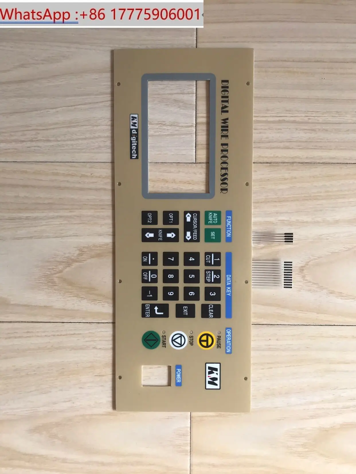 

Km702N Km703N Плата кнопок машины с открытым проводом