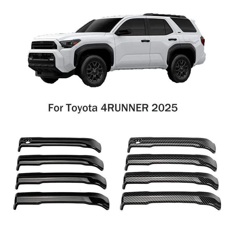 

Для Toyota 4Runner 2025 автомобильная внешняя дверная ручка, наклейки на дверную ручку, защитная наклейка, накладка, модифицированные автомобильные аксессуары, 4 шт.