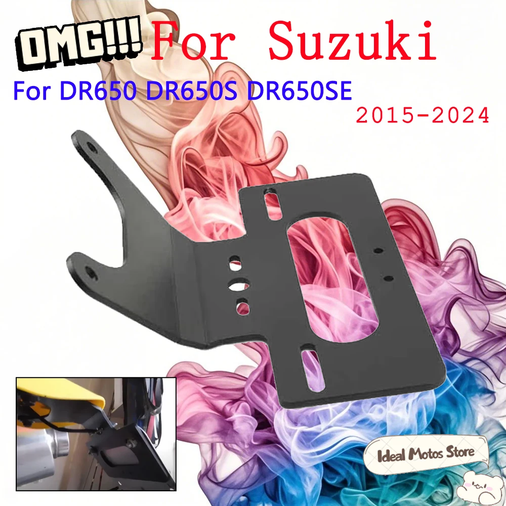 

For Suzuki DR650 DR650S DR650SE DR 650 S 2015 - 2024 Motorcycle License Number Plate Holder Bracket Tail Tidy Fender Eliminator
