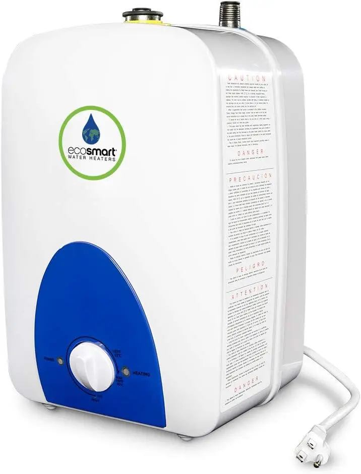 ECO MINI 1 1.5-Gallon 120V Electric Mini Tank Water Heater,White