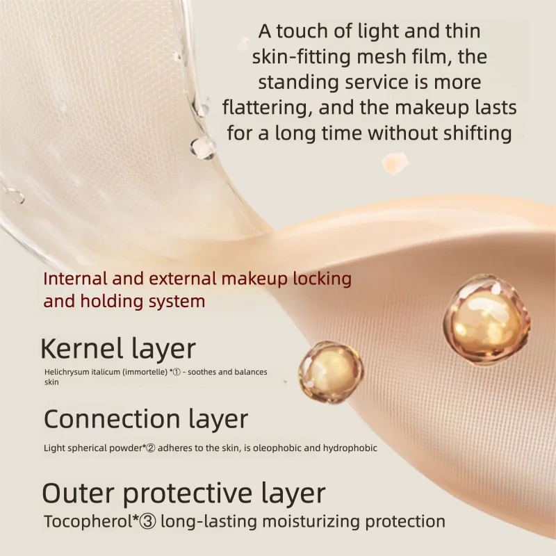 RVN Soft Focus Foundation Concealer For Dry Combination Skin, Nourising And Long-lasting, Moisturizing, Non-cakey, Creamy