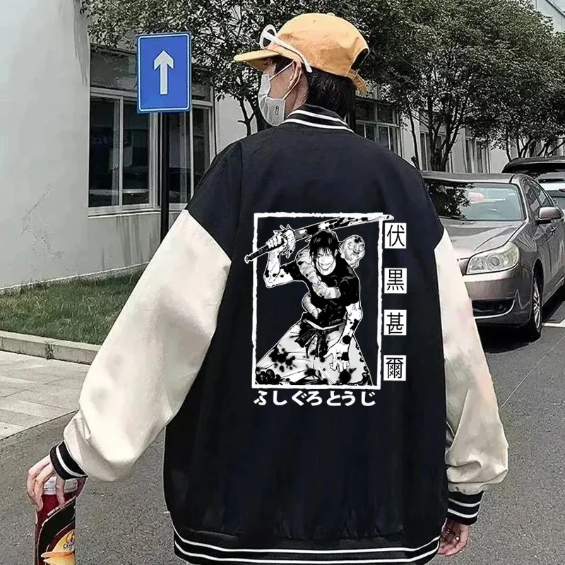 Veste d'opérabilité à manches longues pour hommes et femmes, uniforme d'opérabilité Fushigurtoji, manteau Harajuku doux, streetwear hip hop, mode