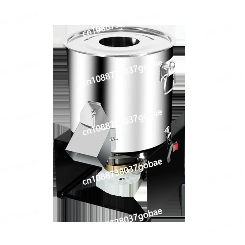 كسارة خضروات منزلية عالية الطاقة تغذية الدجاج والبط والأوز والدواجن مجموعة كاملة من كسارة العشب المصنوعة من الفولاذ المقاوم للصدأ #4