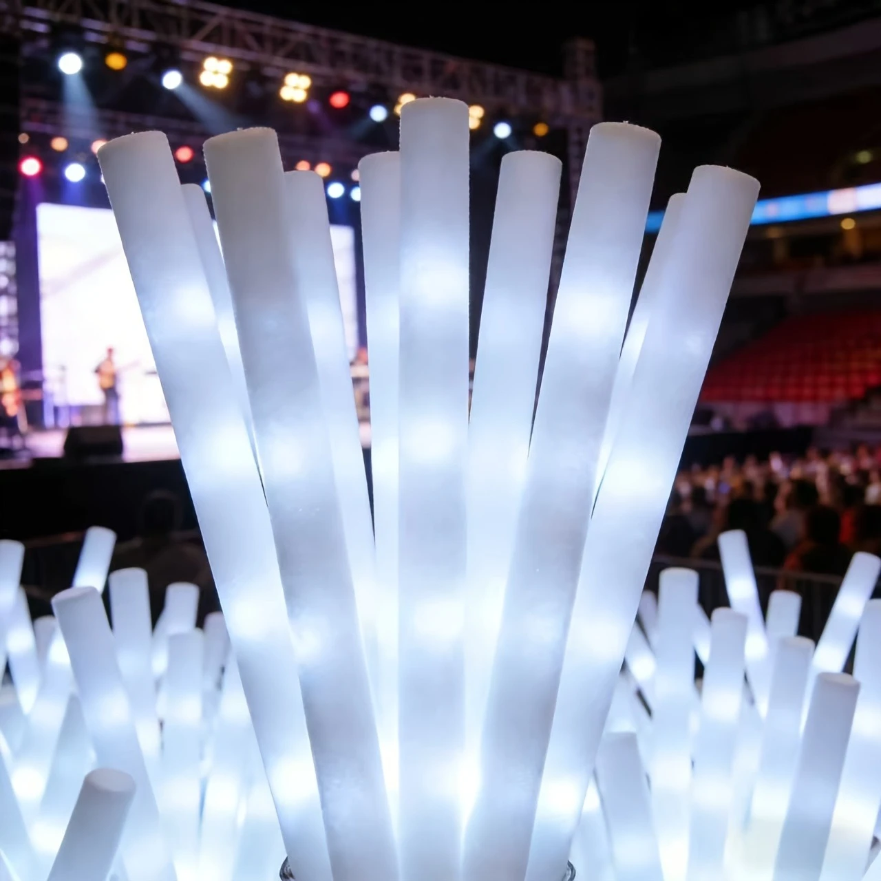 Glow Sticks Survival - 20/30pcs LED White Foam Glow Sticks