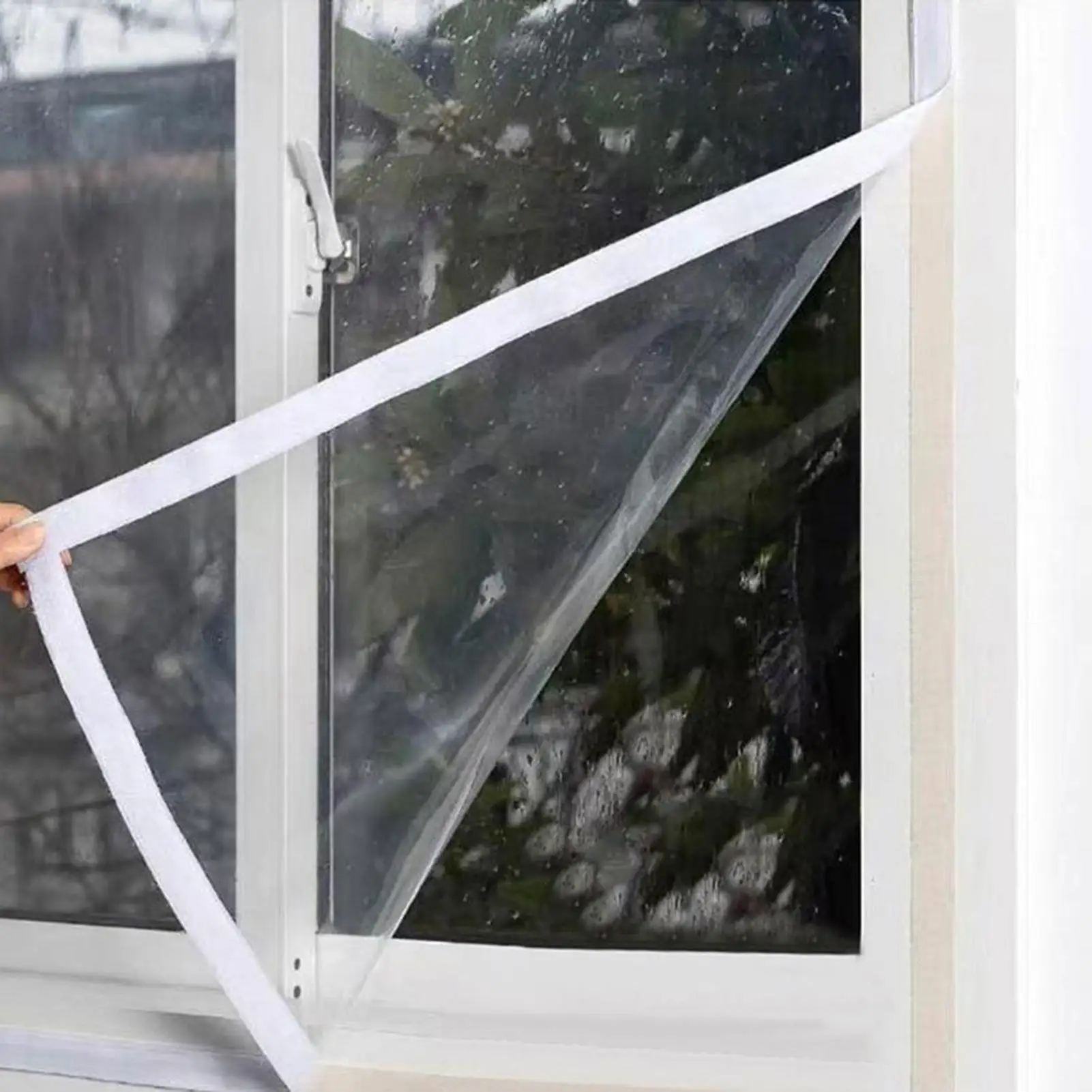 Pellicola isolante per finestre, antivento, termica, riutilizzabile, spelafili per finestre, per interni ed esterni, casa, camper, patio, soffitta