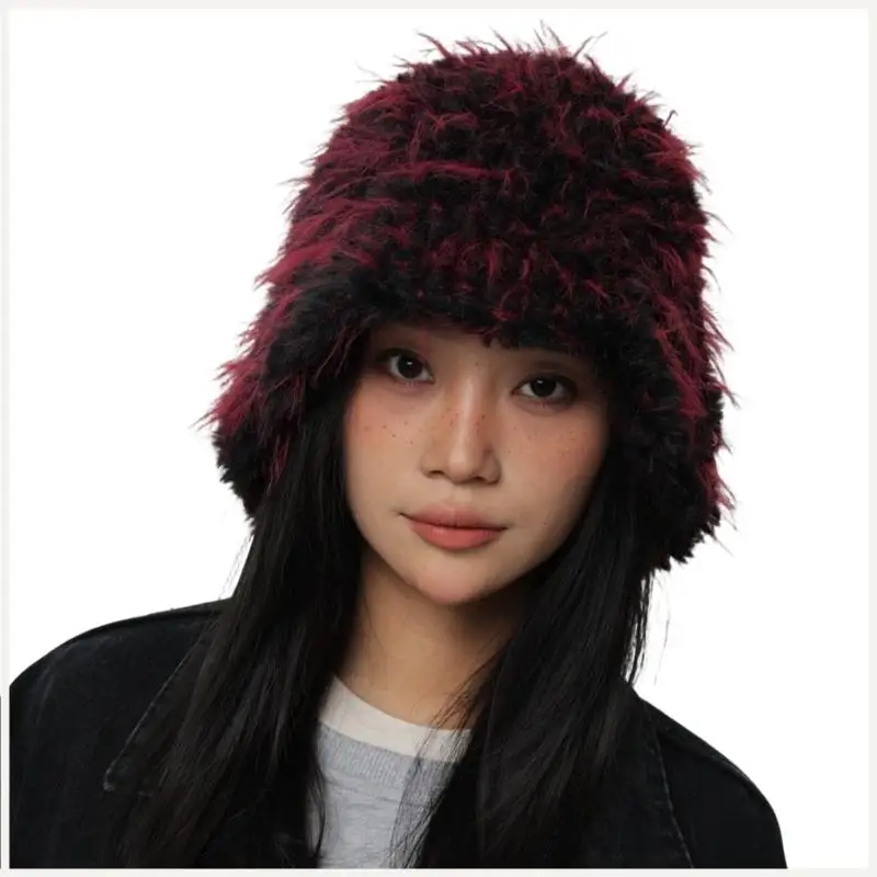 قبعة قطيفة سميكة مع أغطية للأذن، قبعة شتوية للجنسين، إكسسوارات عصرية، أغطية رأس للنزهات اليومية والرياضة الخارجية #5