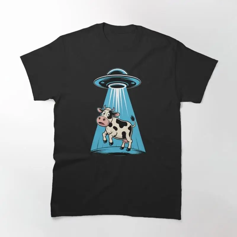 UFO Abduction Simple Scene Classic T-Shirt