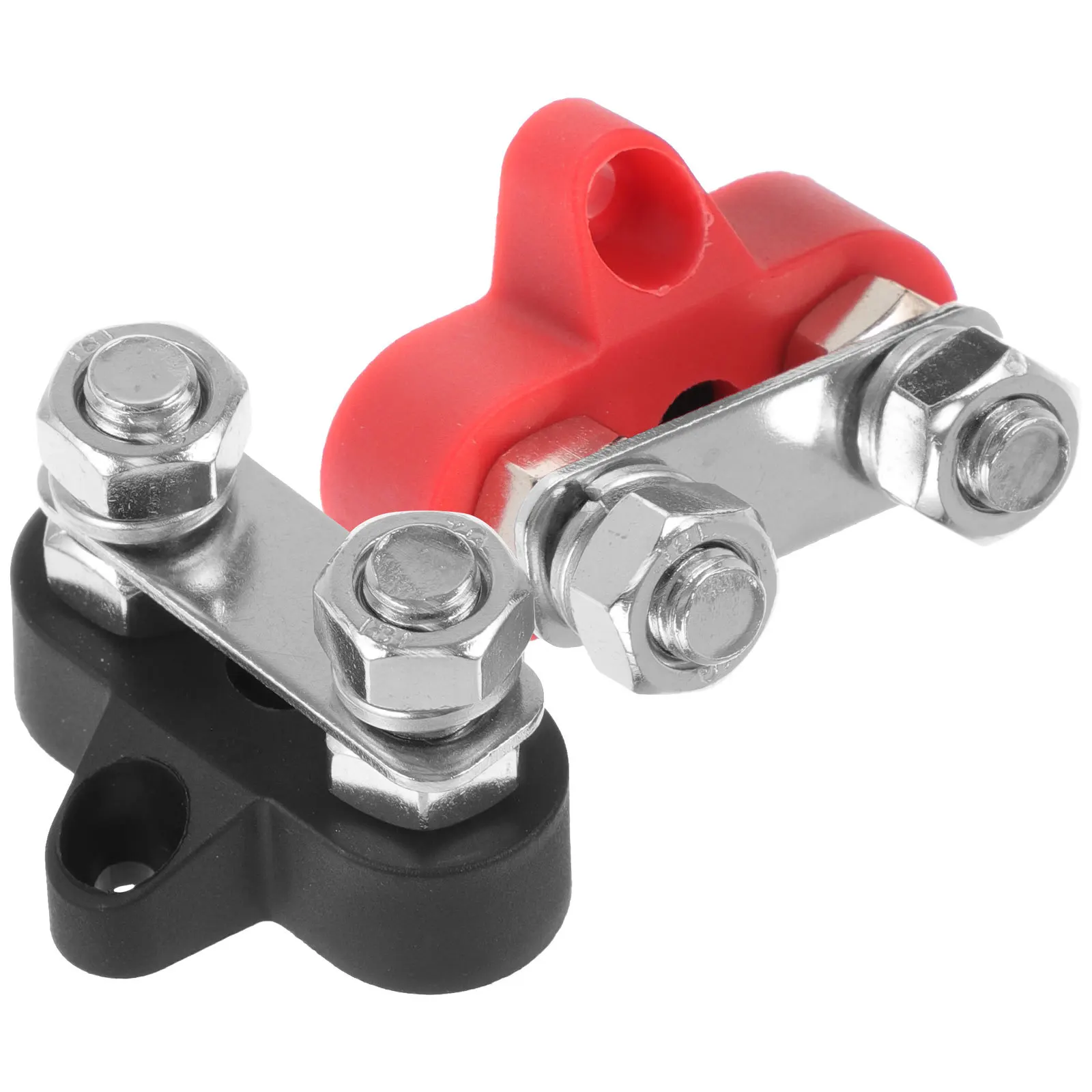 

2Pcs Terminal Bus Bar Heavy Duty Power Distribution Block Car Terminal Distribution Block for Automotive Electrical