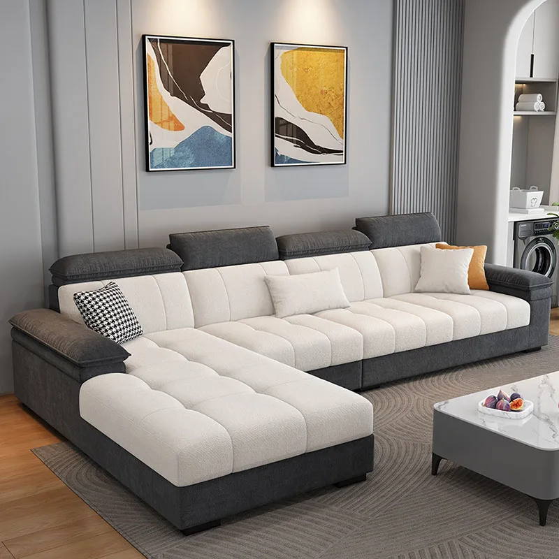 Corner Couch Living Room Sofas Puffs Futon Luxury Modern Lounge Living Room Sofas Designer Armchair Muebles Trendy Furniture
