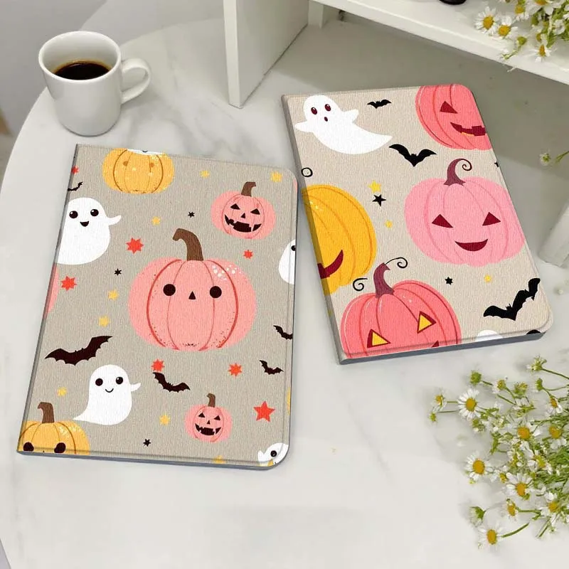 

Halloween Pumpkin Pattern For Huawei MediaPad MatePad M5 M6 11 12 X SE T10 T10s 2 C5e T5 Pro Lite Air 11.5 Inch Tablet Case