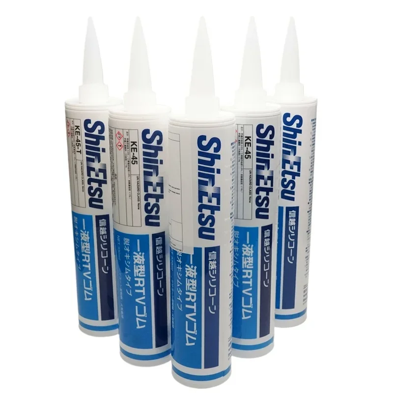 1PCS Japan Shin-Etsu KE-45-W T B G R Electronic Sealant ShinEtsu Shin-Etsu Glass Glue Fixed Waterproof