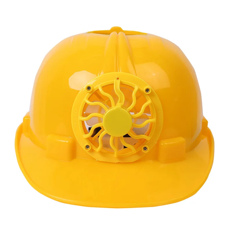 Safety Helmet Hard Hat Multi Purpose Solar Fan Helmet with Construction Site Sunscreen Breathable Helmet for Outdoor Protective