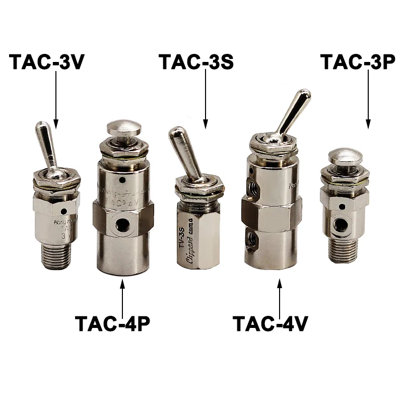 

TAC-3V TAC-3P TAC-3S TAC-4V TAC-4P TAC2-31V TAC2-31P TAC2-41V TAC2-41P TAC Pneumatic Button Valve Mechanical Valve