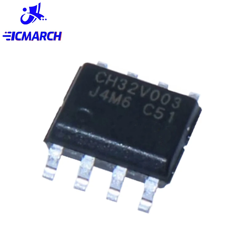 10/20PCS CH32V003 CH32V003J4M6 32V003J4M6 SOP-8 New Good Quality