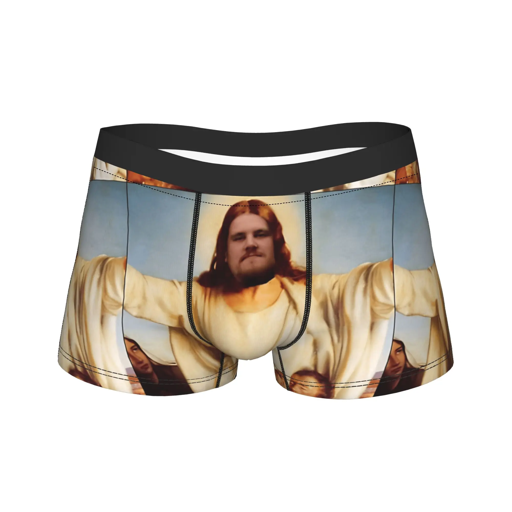 Dragon Lord Rainer Winkler Holy Lord Trunk  3D Pouch Underwear High Quality Customs Boxer Brief Breathable Men Panties Big Size