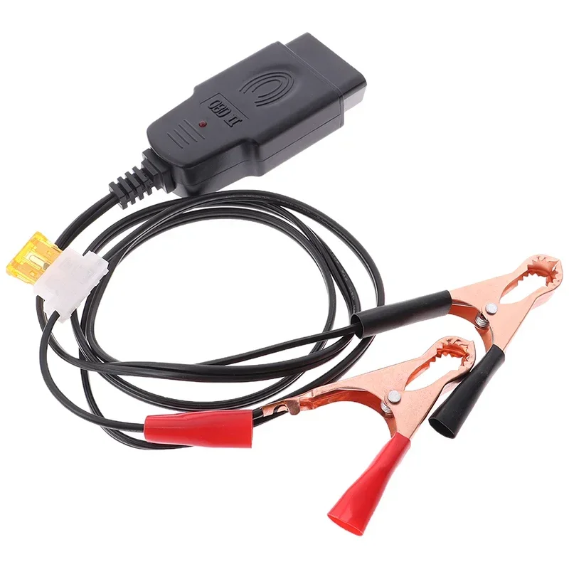 Herramienta de reemplazo de batería automotriz OBD2, Ahorrador de memoria de apagado de computadora de automóvil, Cable de fuente de alimentación de emergencia, Universal profesional