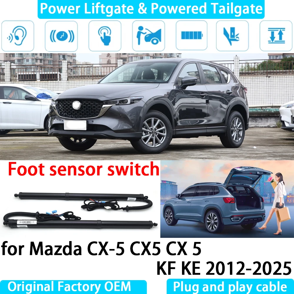 

for Mazda CX-5 CX5 CX 5 KF KE 2012-2025 Automatic Electric Power Liftgate Powered Tailgate Strut Tail Gate Lift System