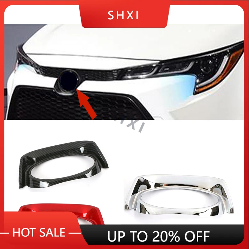 Good Quality New US ONLY! For Toyota Corolla E210 Levin SEDAN 2019-2023 Colorful ABS Front Hood Bonnet Logo Brand Frame Cover Tr