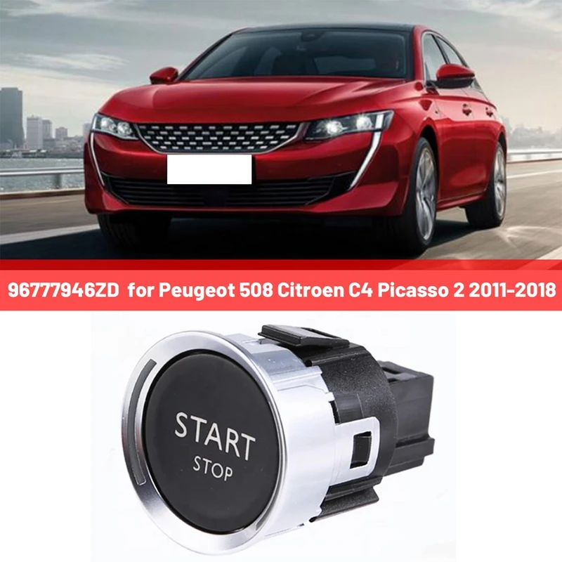 

96777946ZD односенсорный автомобильный переключатель для Peugeot 508 Citroen C4 Picasso 2 2011-2018