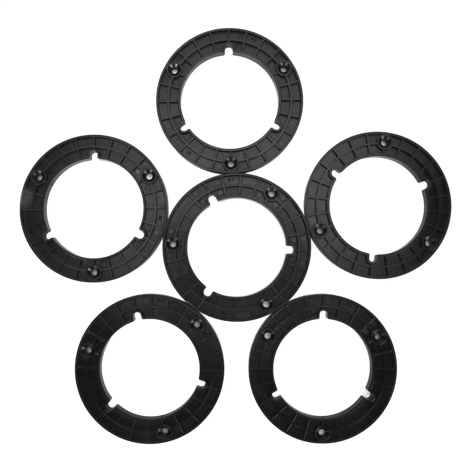 Professional Black NAB Hub Reel to Reel Tape Adapter for 1 /4 for 1 0.5 Inch - Replacement