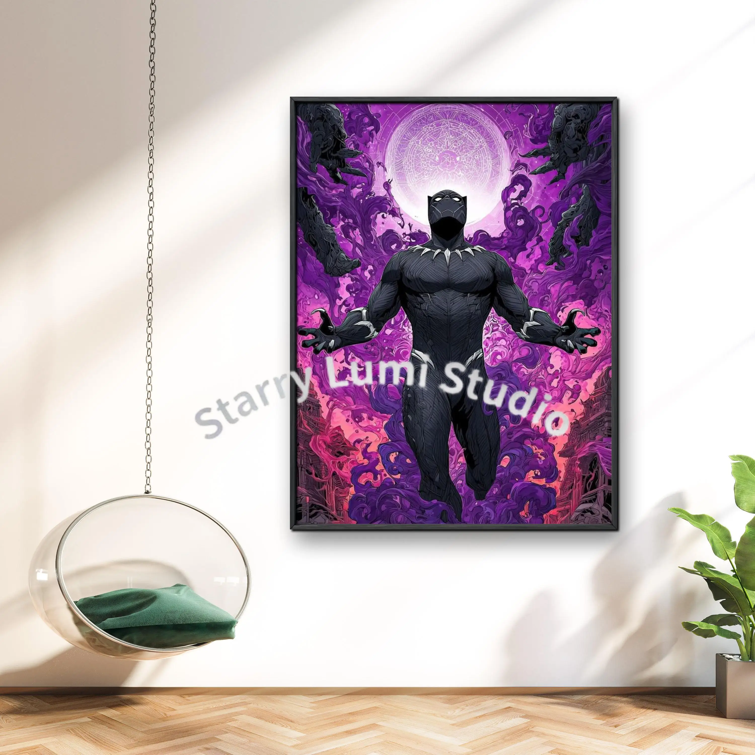 Black Panther Shiny Bright Dia - Resin Craft Kit review and price