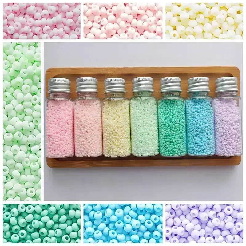 20g 2mm/Tube Japan YUXING miyuki 11/0 Wear Resistant Opaque Round Spacer Beads For DIY Jewelry Making Sewing Material