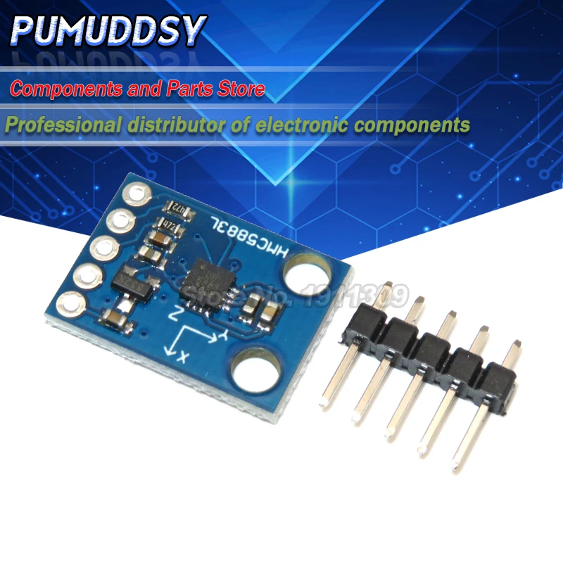 1PCS GY-273 HMC5883L Triple Axis Compass Magnetometer Sensor Module For 3.3 v 5 v new