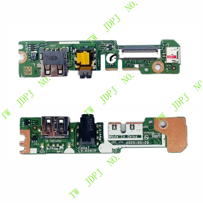 For Acer A515-56 A315-35 A315-58 A317-33 A317-53 A115-32 A514-54 A515-56 Laptop IO USB Jack Audio Interface Board FH5AT LS-K091P