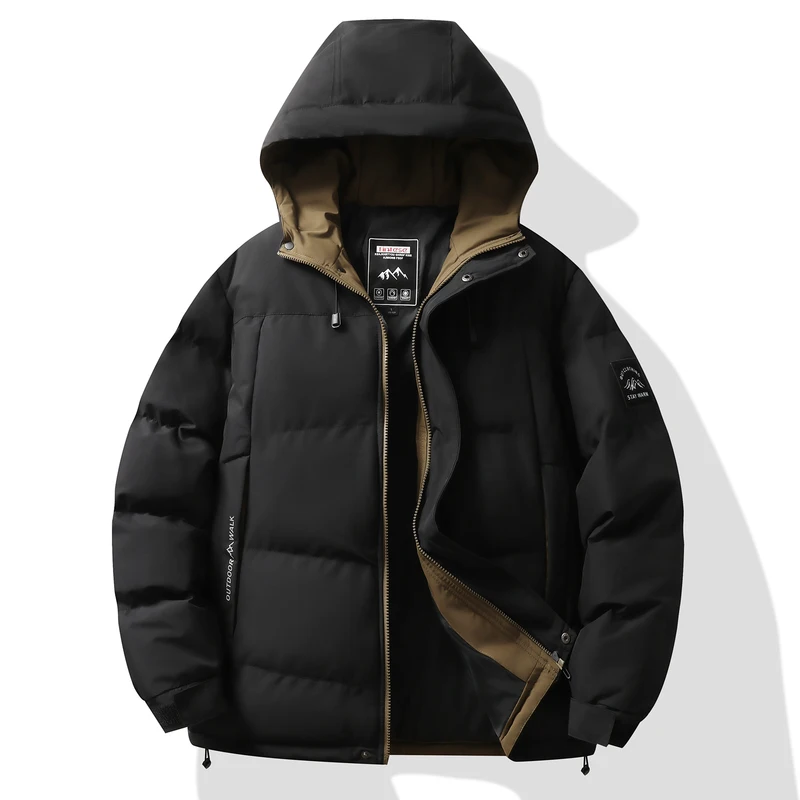 سترة رجالية رياضية خارجية ترفيهية مقاومة للرياح دافئة ومحايدة من القطن ملابس شتوية مريحة وعصرية متعددة الاستخدامات للزوجين