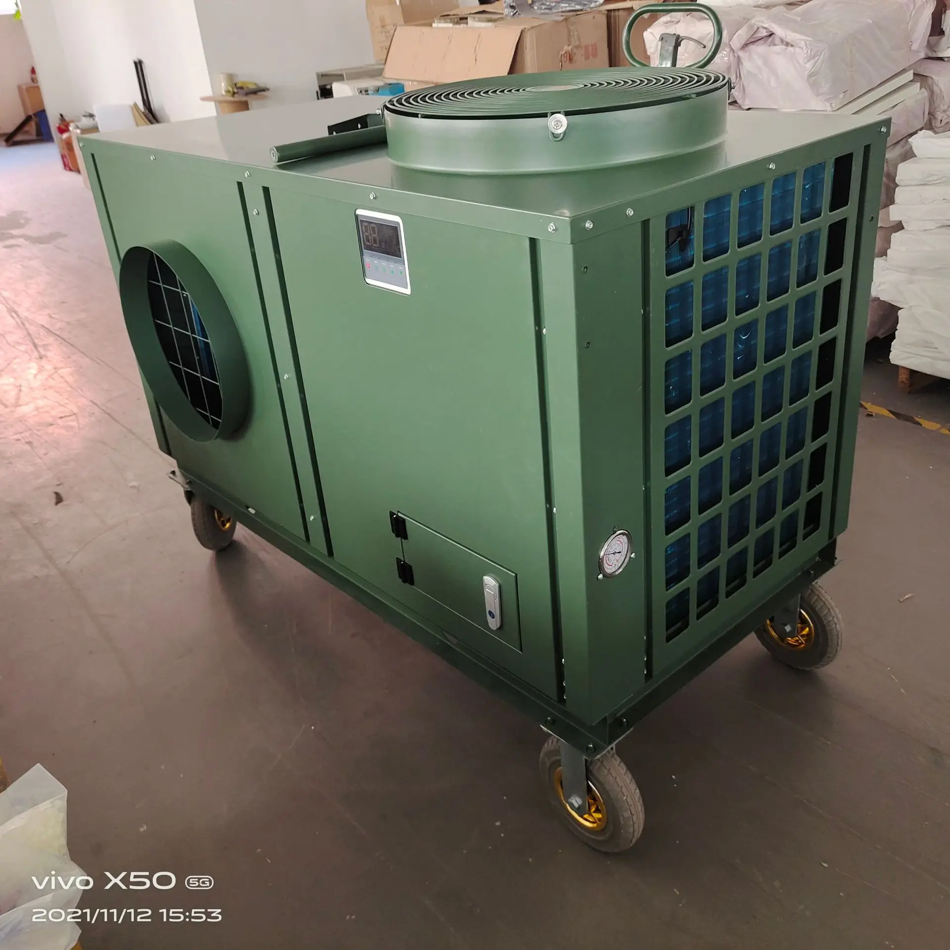 4P Integrated Industrial Air Conditioner High Power Customizable AC Machine for Factory Building Fresh Air Cooling System
