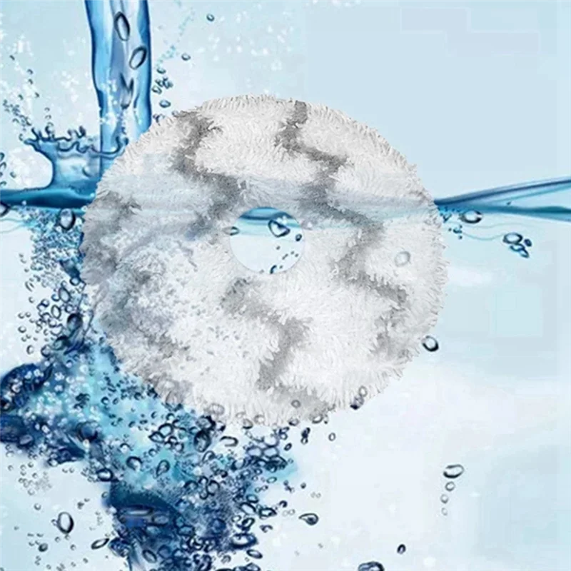 AT-6Pcs Mop Cloth Replacement for Xiaomi Roidmi Eva SDJ06RM Vacuum Cleaner Spare Parts