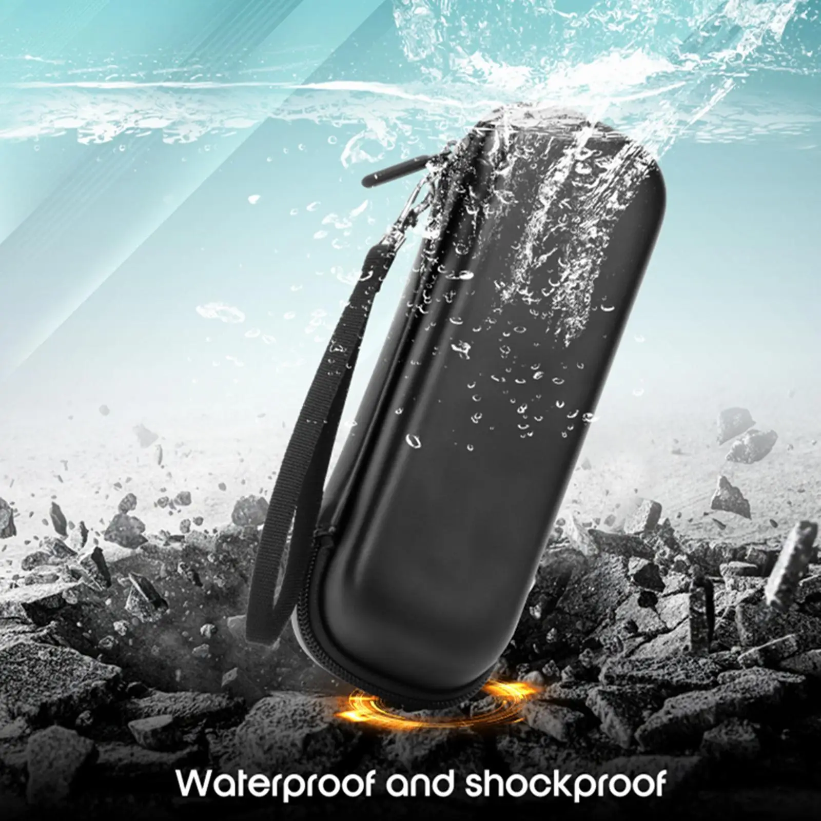 

Electric Toothbrush Travel Case Sturdy Carrier Carry Bag EVA Hard Shell Case