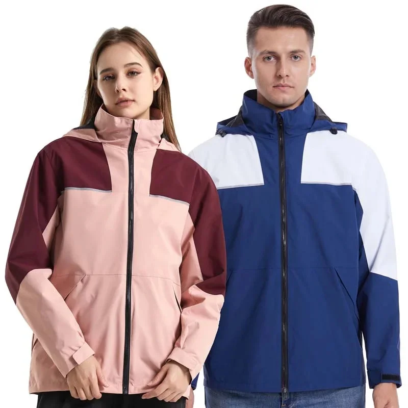 Winter Men Women SoftShell Jackets Triple Thick Warm Waterproof Windproof Outdoor Sports Camping Skiing Hiking Windbreaker Coats