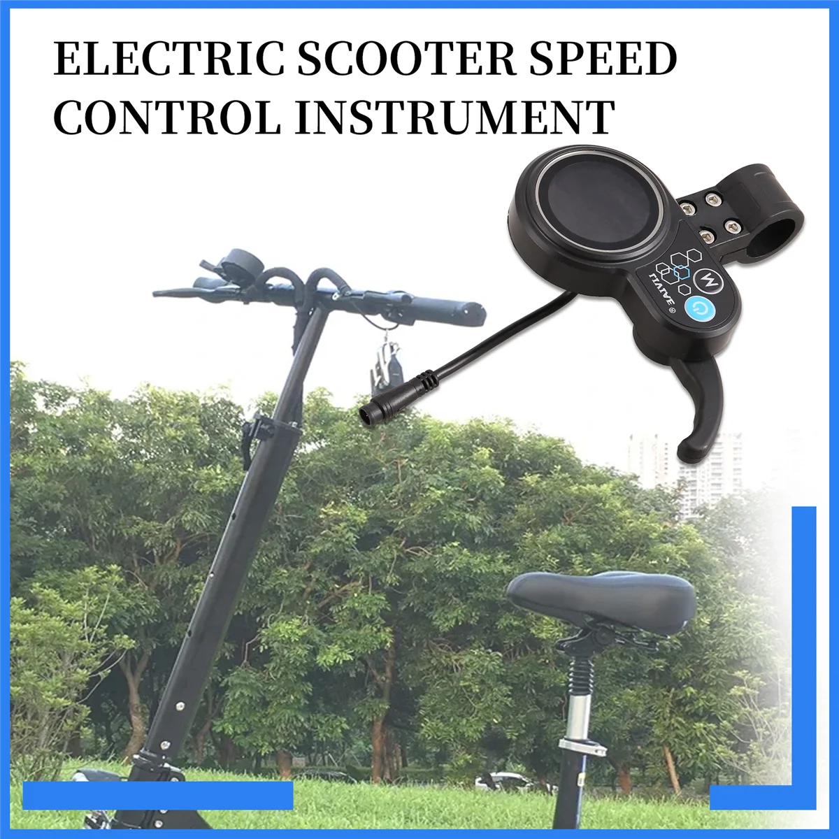 

LIVIAE 36V-48V 350W Motor Brushless Controller LCD Display Panel Thumb Throttle Electric Bicycles ScooterJAS
