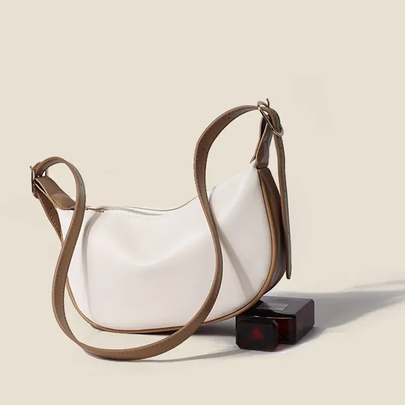 Women\'s New Bag Korean Large Capacity One Shoulder Dumpling Bag Cross Shoulder Casual Versatile Underarm Bag