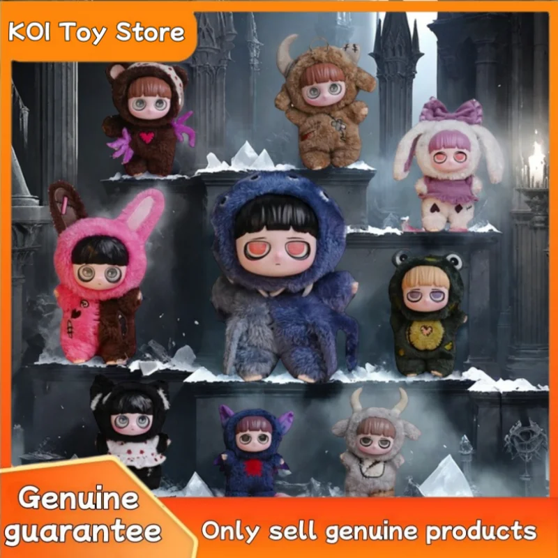

New Original Kiki Little Key Gothic Style Night Elf Plush Blind Box Pendant Fashion Mystery Collectible Toy Girl Birthday Gifts