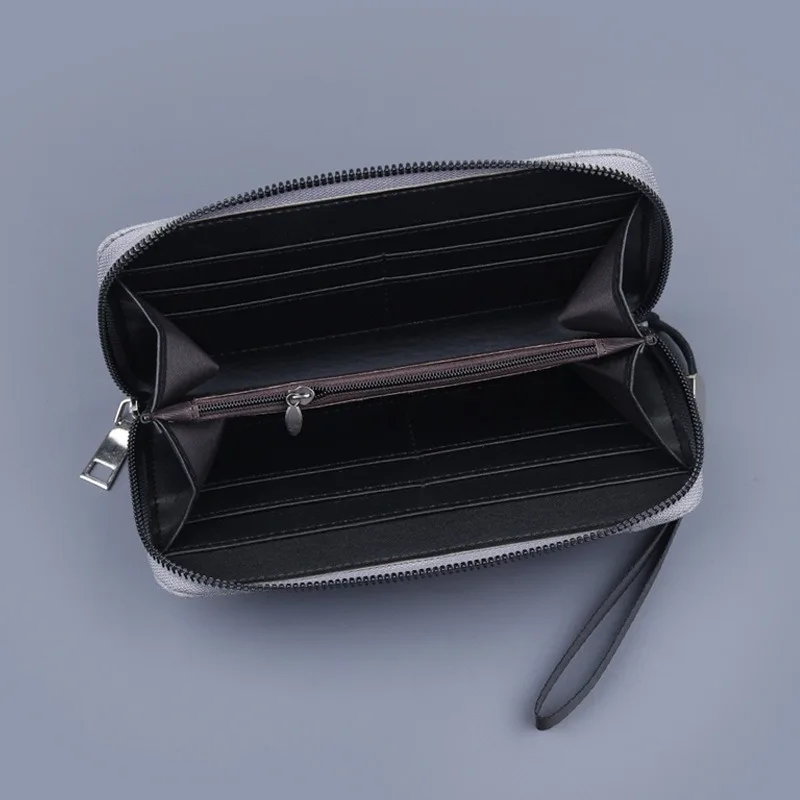 Men Business Wallet Handbag Credit Card Money Pouch Canvas Purse For Volvo Xc60 Xc90 V40 V60 S60 V50 V90 S80 C40 XC40 V70 XC70
