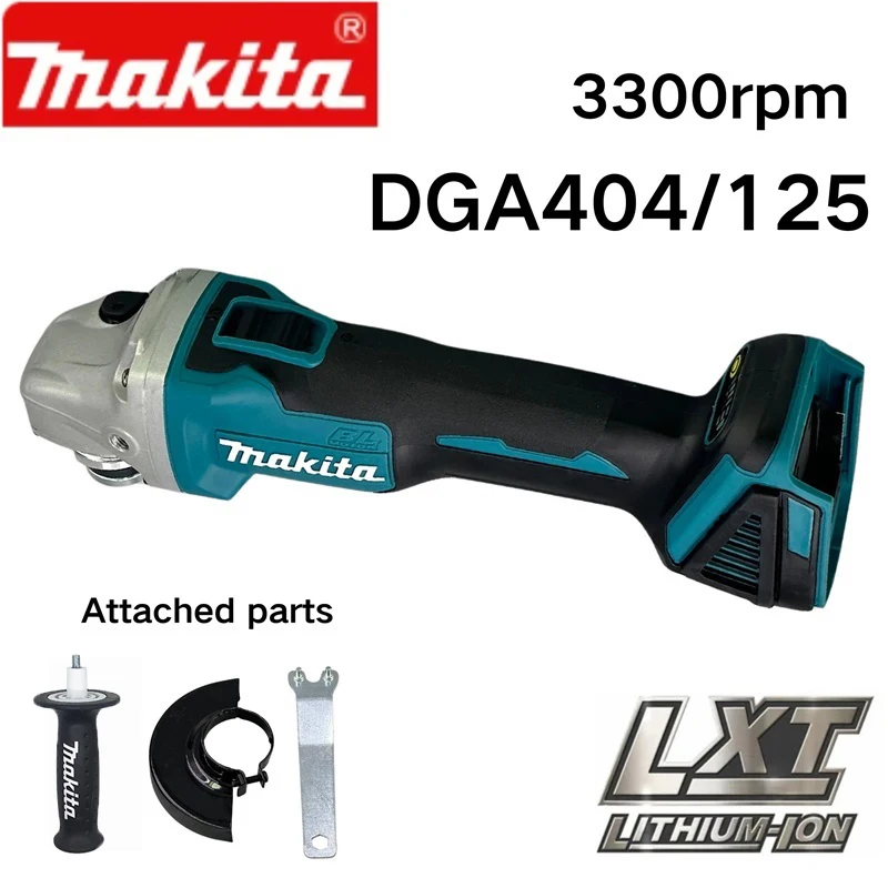 

Makita DGA404 125MM Electric Goddess variable speed brushless Angle grinder Woodworking power tools For Makita 18V Battery