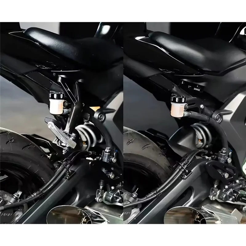 

Motorcycle Pedal Racing Hook For YZF R7 R1 R1M 2021-2024 Foot Peg Blanking Plate Removes Rear Passenger Footrest